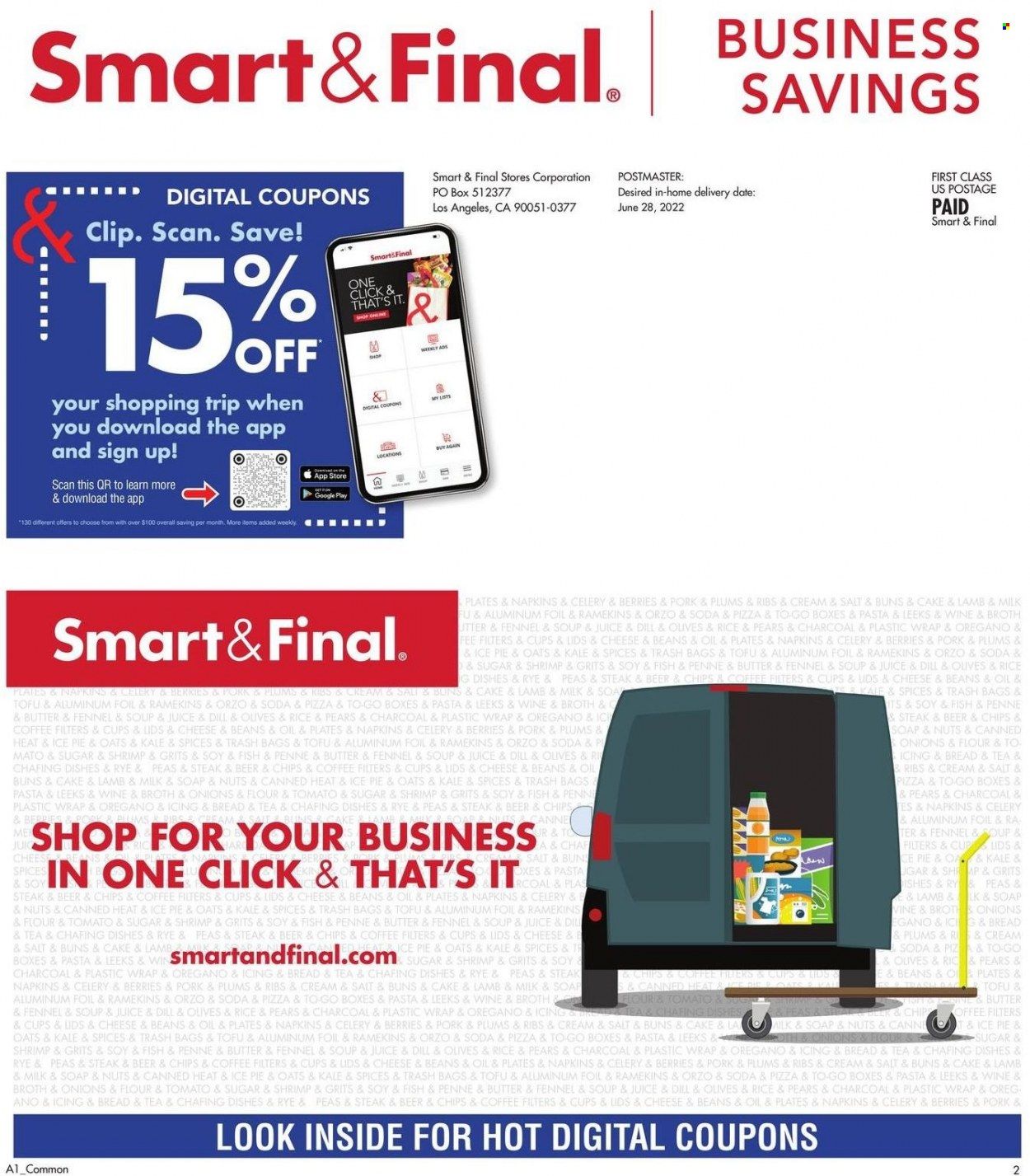 Smart & Final (AZ, CA) Weekly Ad Flyer June 29 to July 6