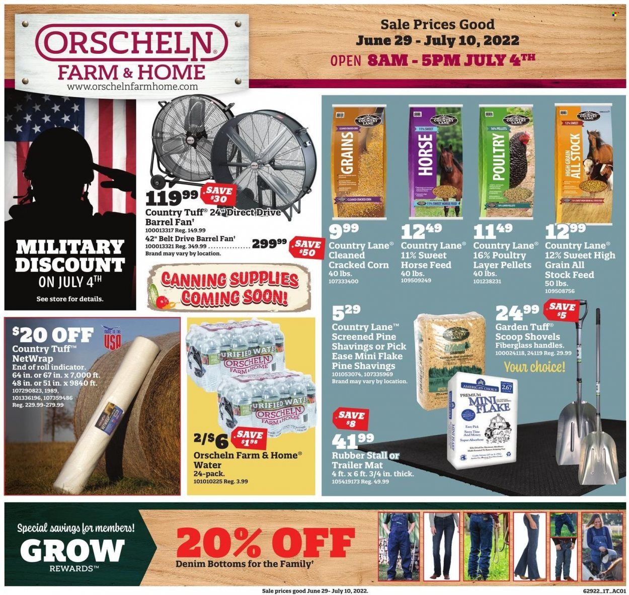 Orscheln Farm and Home (IA, IN, KS, MO, NE, OK) Weekly Ad Flyer June 29 to July 6