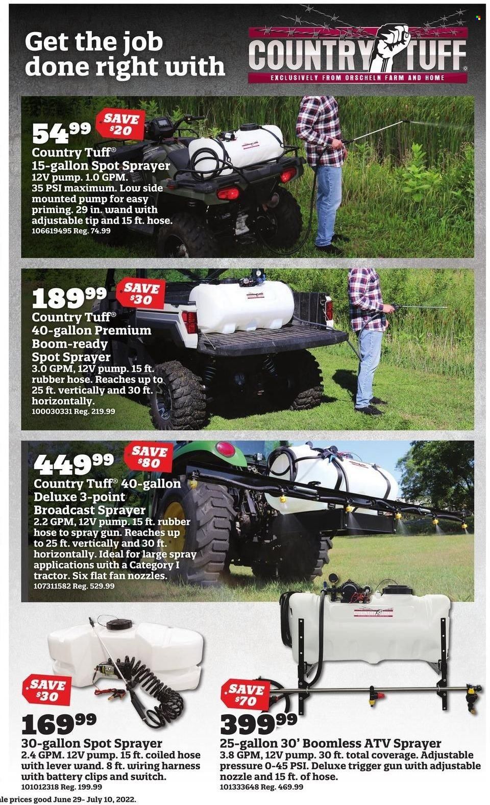 Orscheln Farm and Home (IA, IN, KS, MO, NE, OK) Weekly Ad Flyer June 29 to July 6