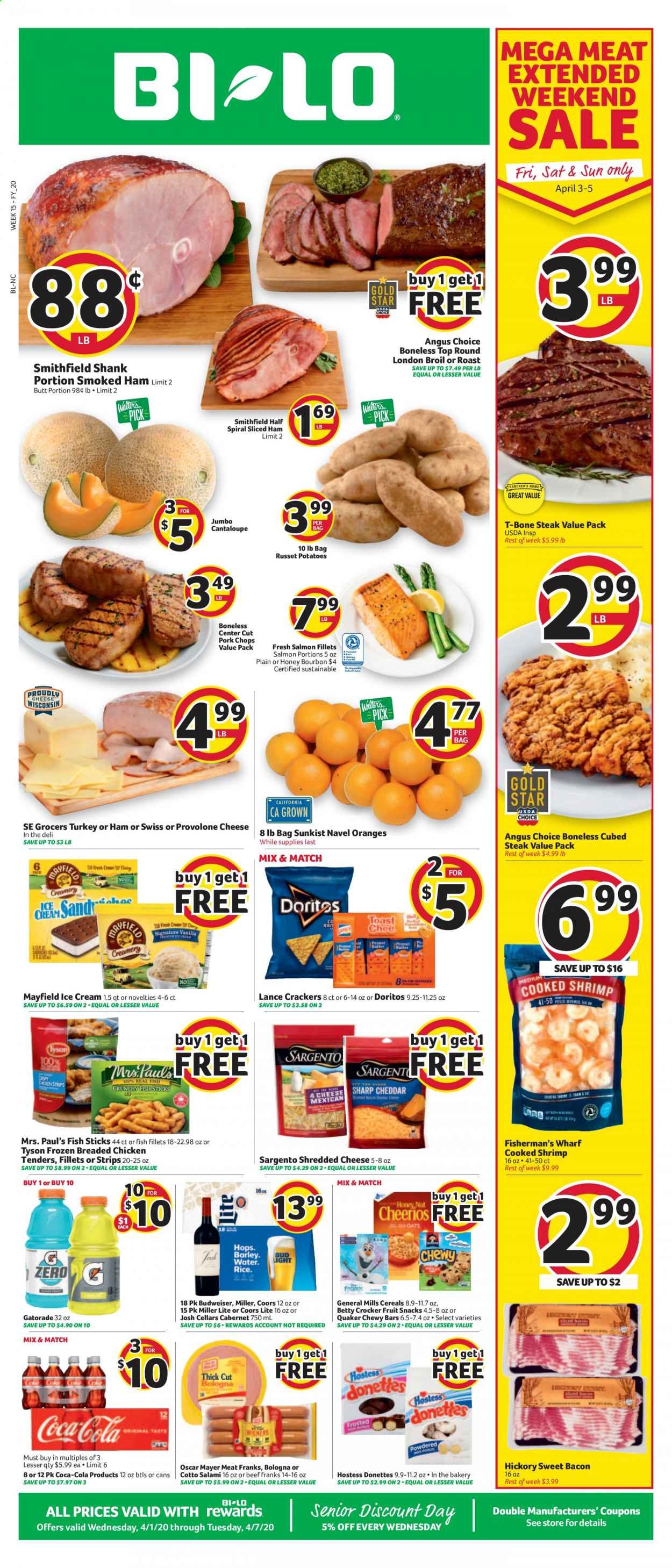BI-LO Weekly Ad & Flyer April 1 to 7