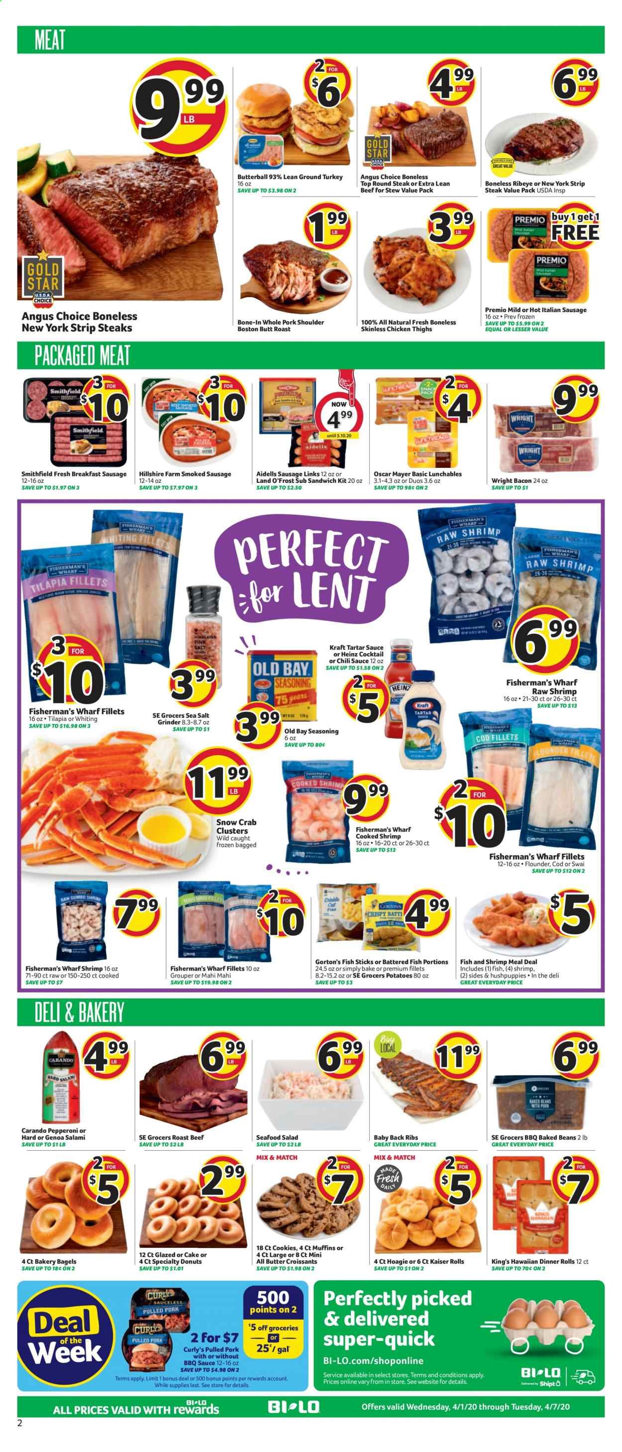 BI-LO Weekly Ad & Flyer April 1 to 7