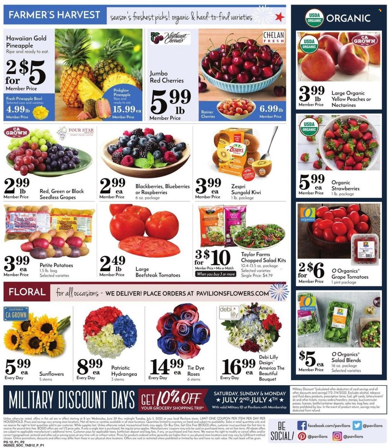 Pavilions (CA) Weekly Ad Flyer June 29 to July 6