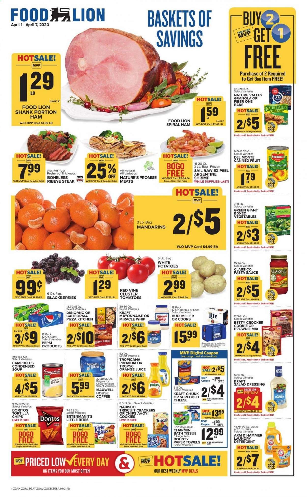 Food Lion Weekly Ad & Flyer April 1 to 7