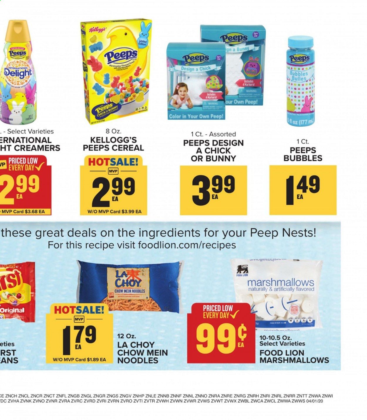 Food Lion Weekly Ad & Flyer April 1 to 7