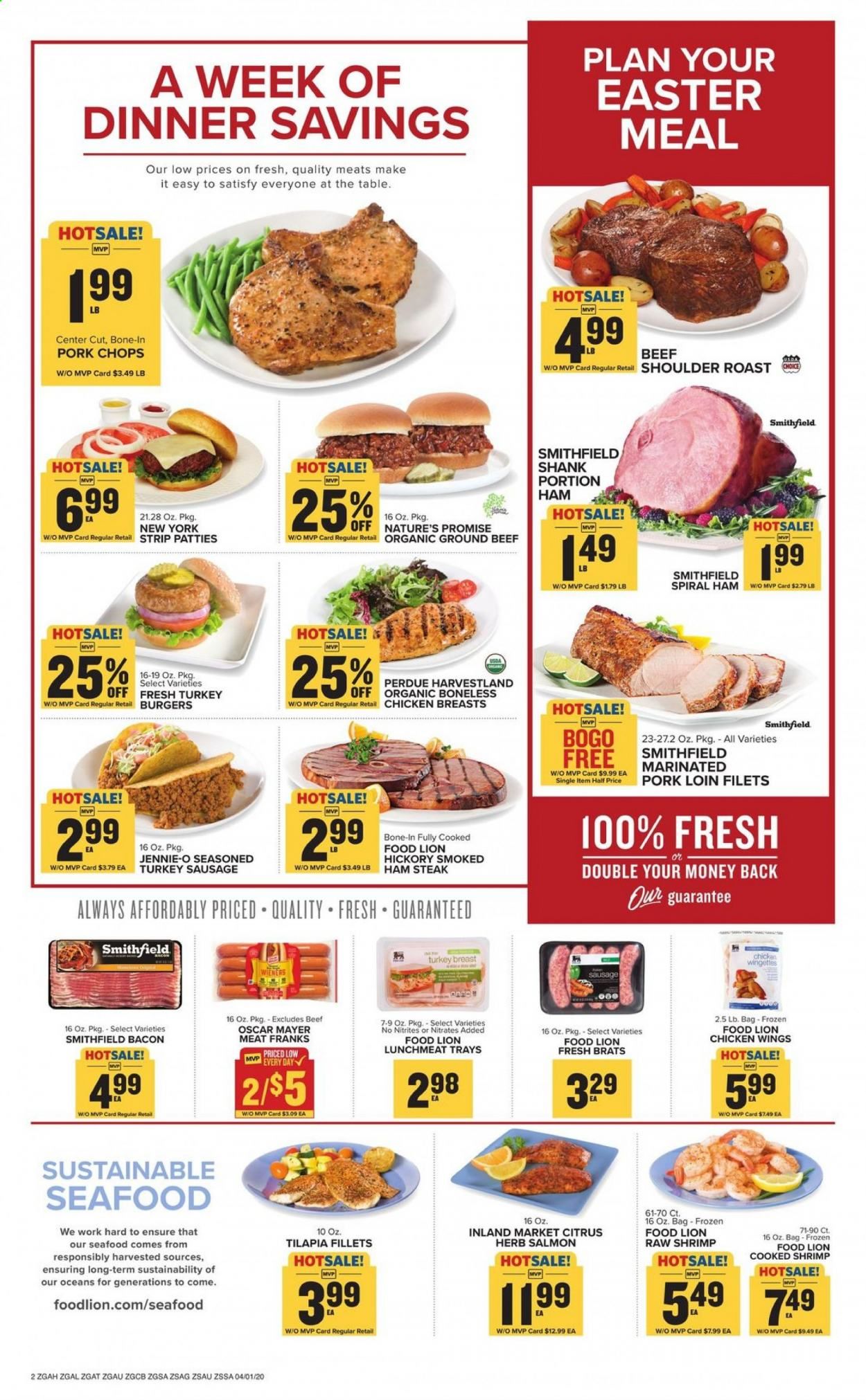 Food Lion Weekly Ad & Flyer April 1 to 7