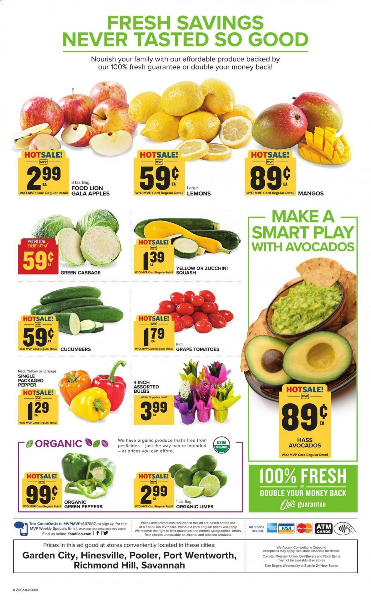 Food Lion Weekly Ad & Flyer April 1 to 7