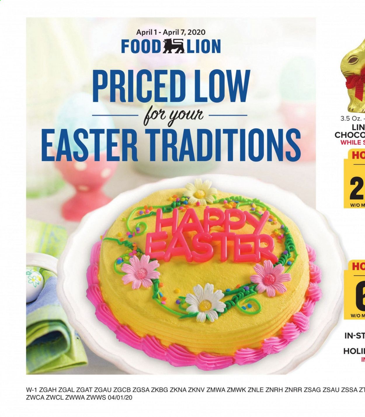 Food Lion Weekly Ad & Flyer April 1 to 7