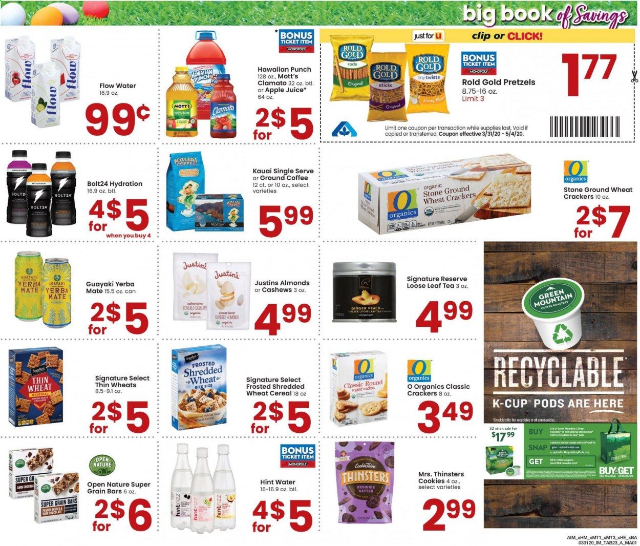 Albertsons Weekly Ad & Flyer March 31 to May 4