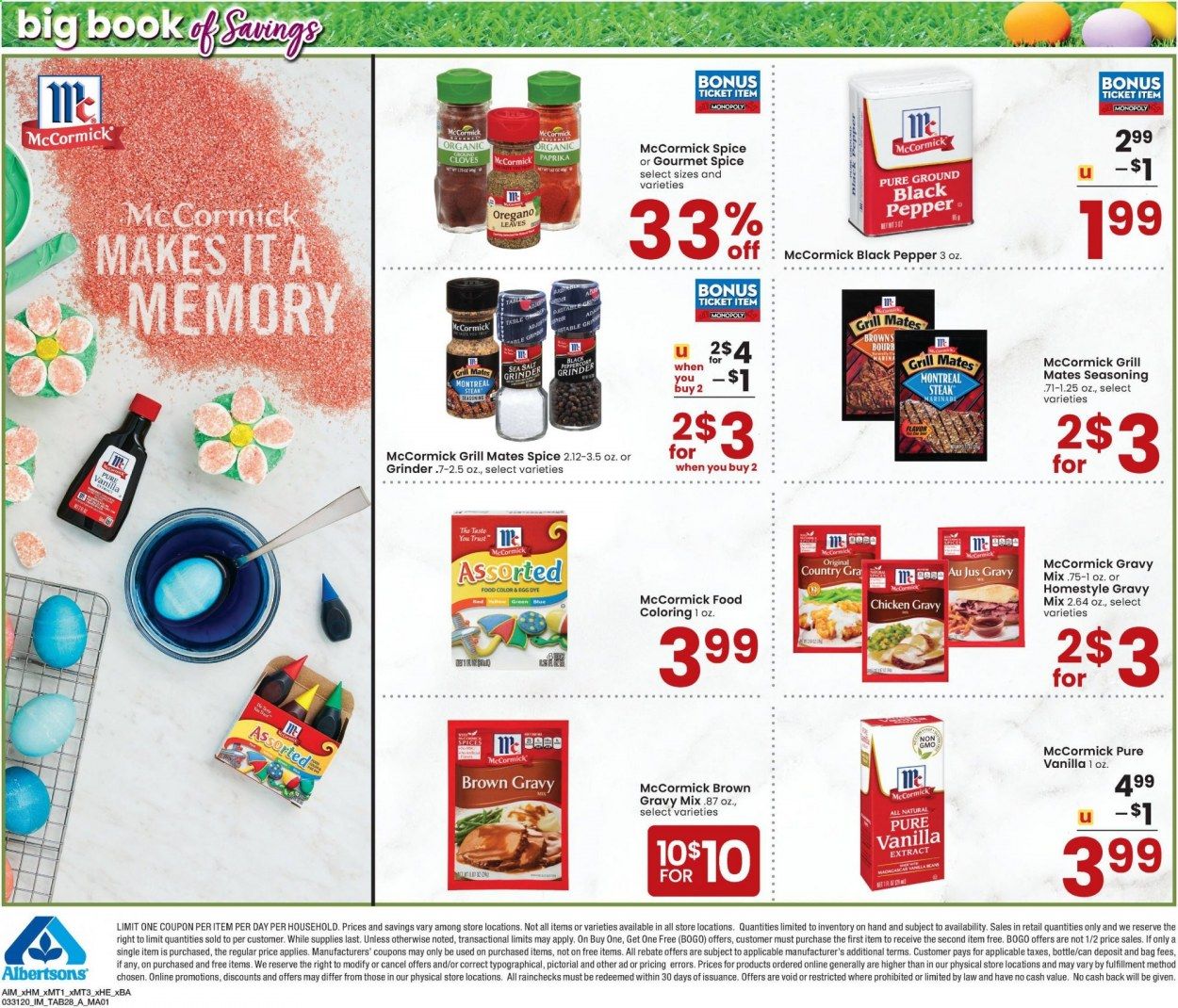 Albertsons Weekly Ad & Flyer March 31 to May 4