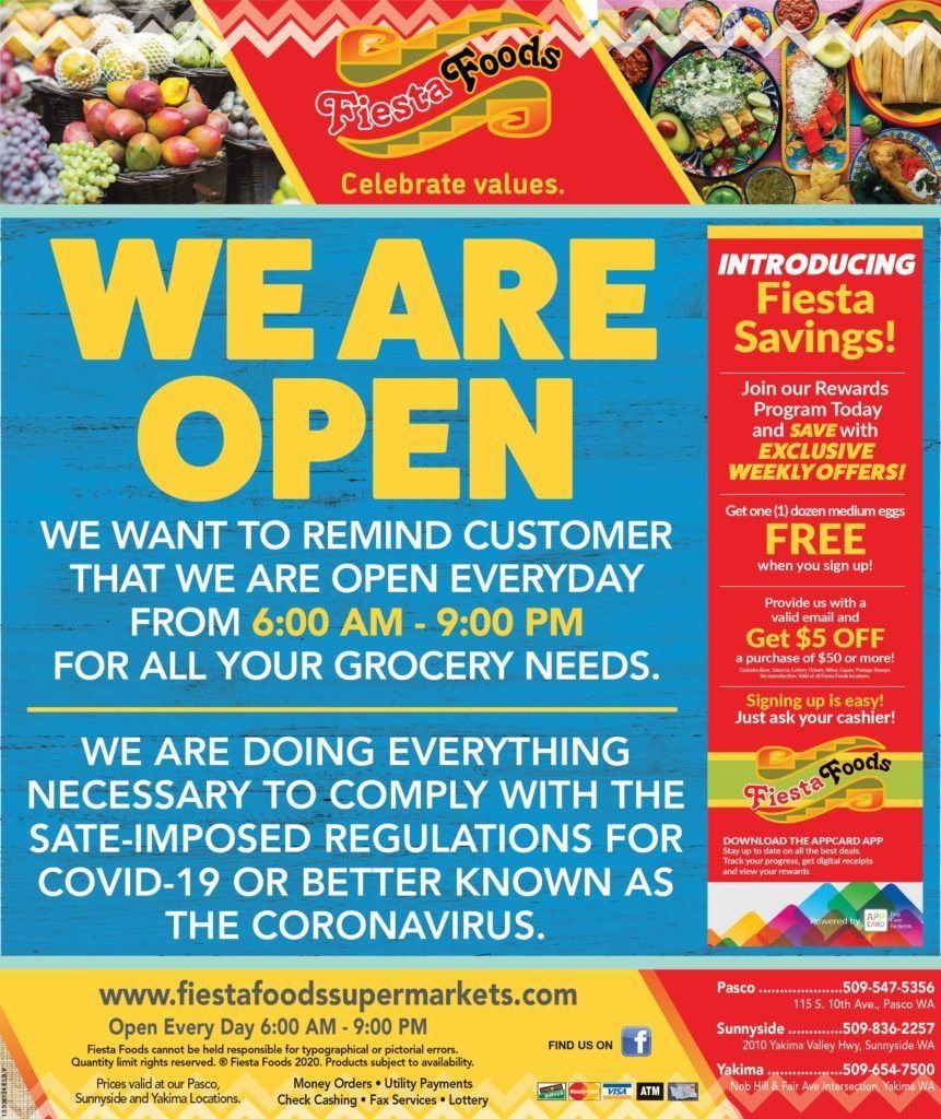Fiesta Foods SuperMarkets Weekly Ad & Flyer April 1 to 7