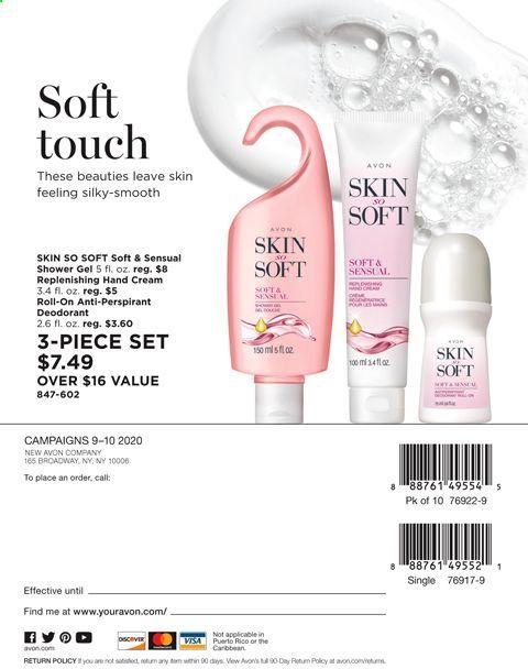 Avon Weekly Ad & Flyer March 31 to April 27