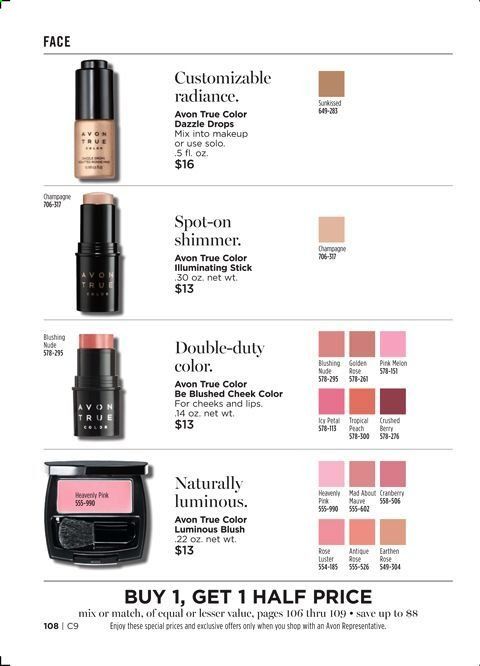 Avon Weekly Ad & Flyer March 31 to April 13