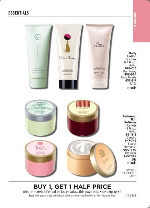 Avon Weekly Ad & Flyer March 31 to April 13