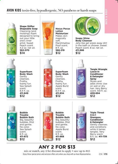 Avon Weekly Ad & Flyer March 31 to April 13
