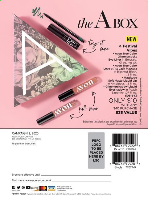 Avon Weekly Ad & Flyer March 31 to April 13