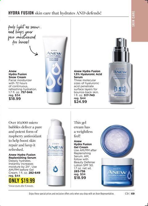 Avon Weekly Ad & Flyer March 31 to April 13