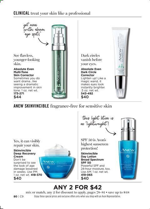 Avon Weekly Ad & Flyer March 31 to April 13