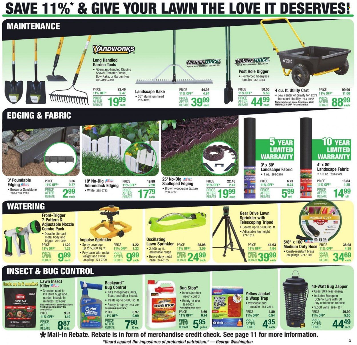 Menards Weekly Ad Flyer June 30 to July 7
