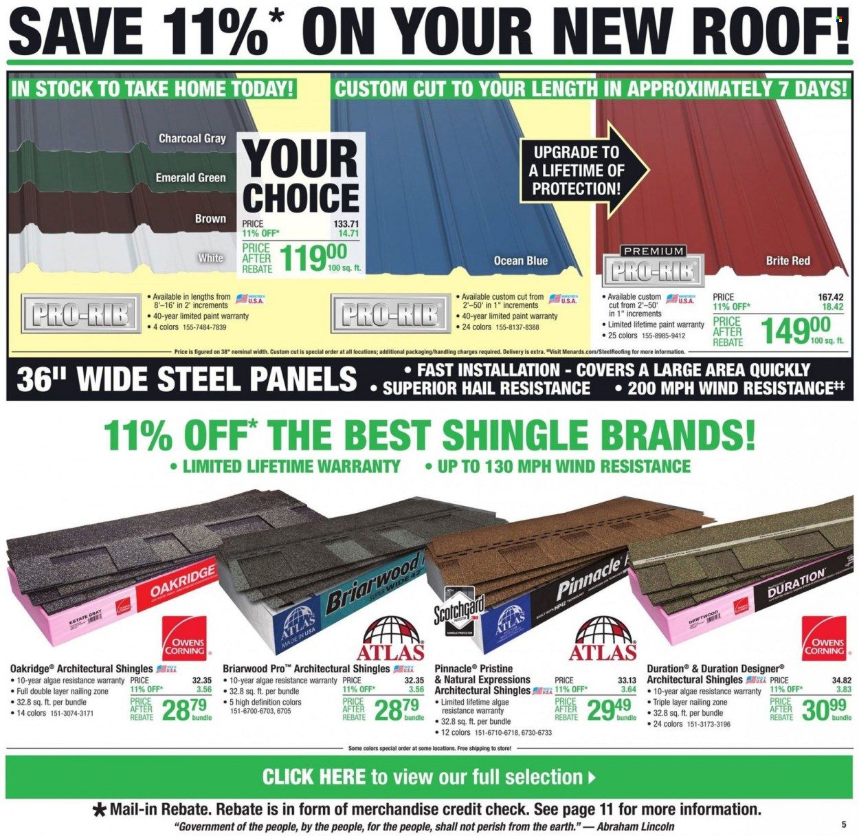 Menards Weekly Ad Flyer June 30 to July 7