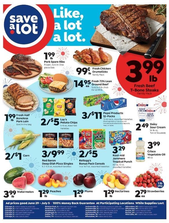 Save a Lot Weekly Ad Flyer June 30 to July 7
