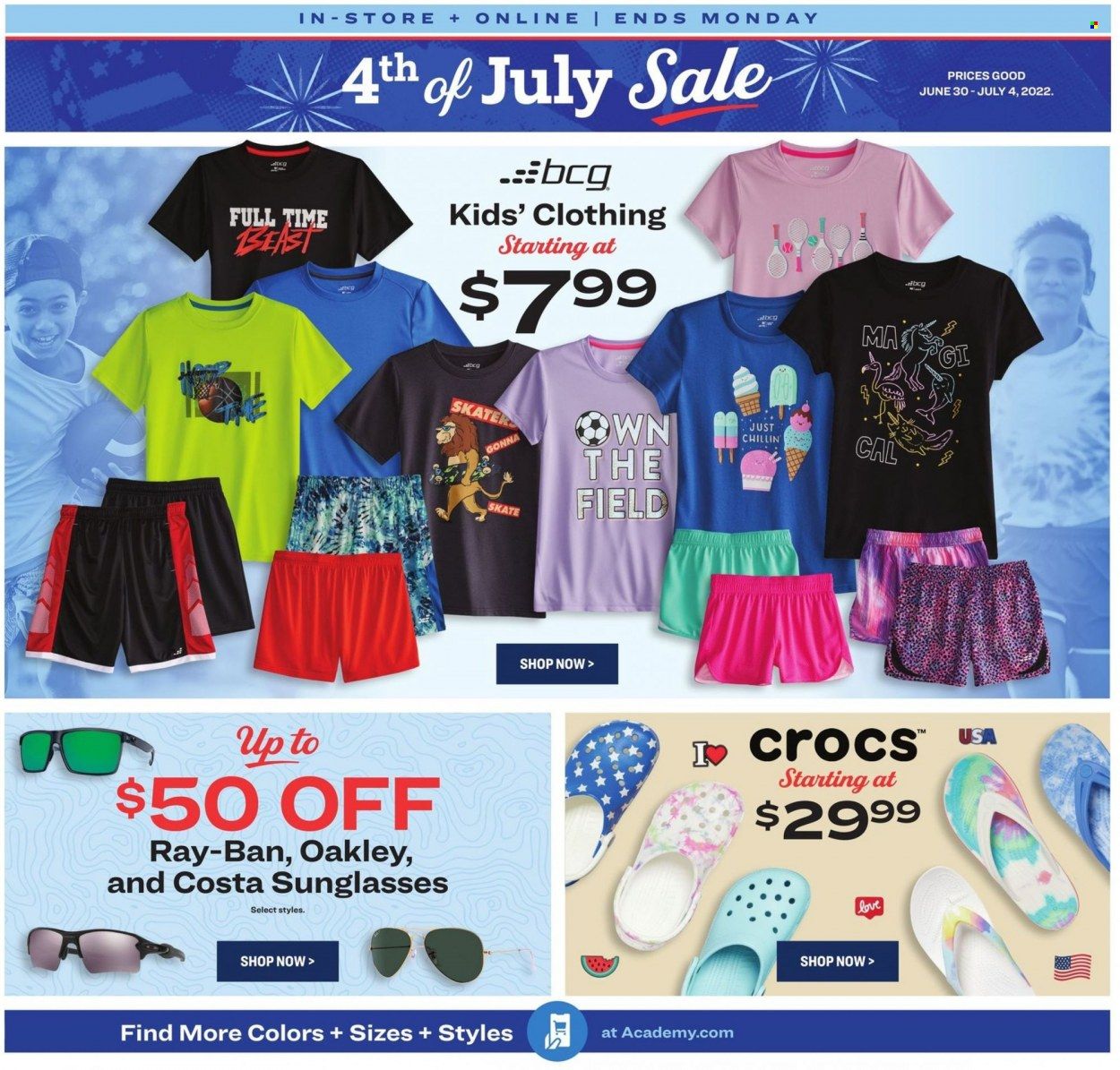Academy Sports + Outdoors Weekly Ad Flyer June 30 to July 7