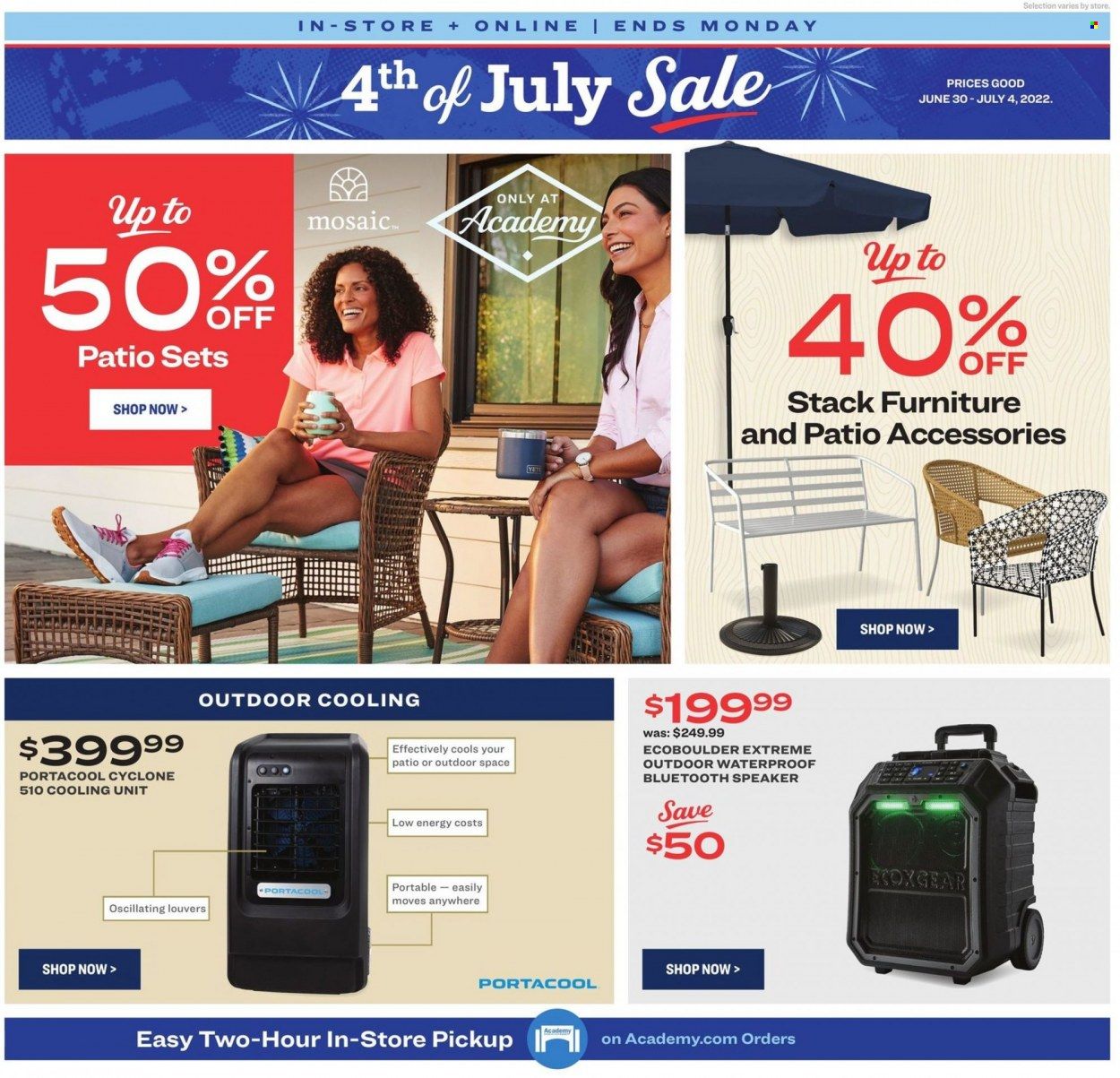 Academy Sports + Outdoors Weekly Ad Flyer June 30 to July 7