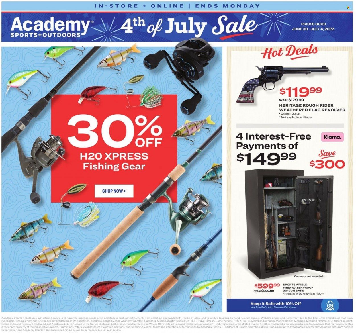 Academy Sports + Outdoors Weekly Ad Flyer June 30 to July 7