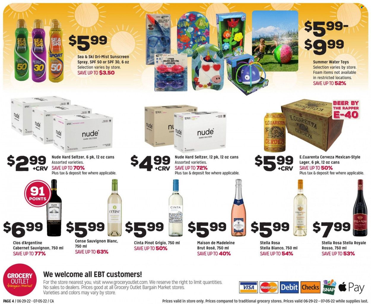 Grocery Outlet (CA, ID, OR, PA, WA) Weekly Ad Flyer June 30 to July 7