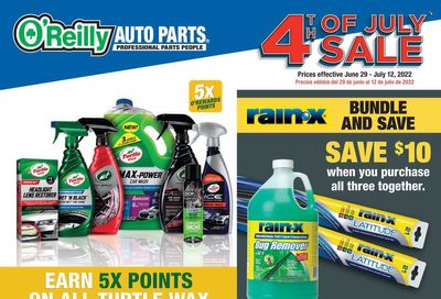 O'Reilly Auto Parts Weekly Ad Flyer June 30 to July 7