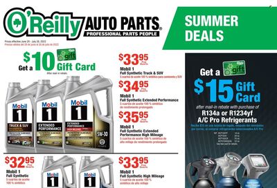 O'Reilly Auto Parts Weekly Ad Flyer June 30 to July 7