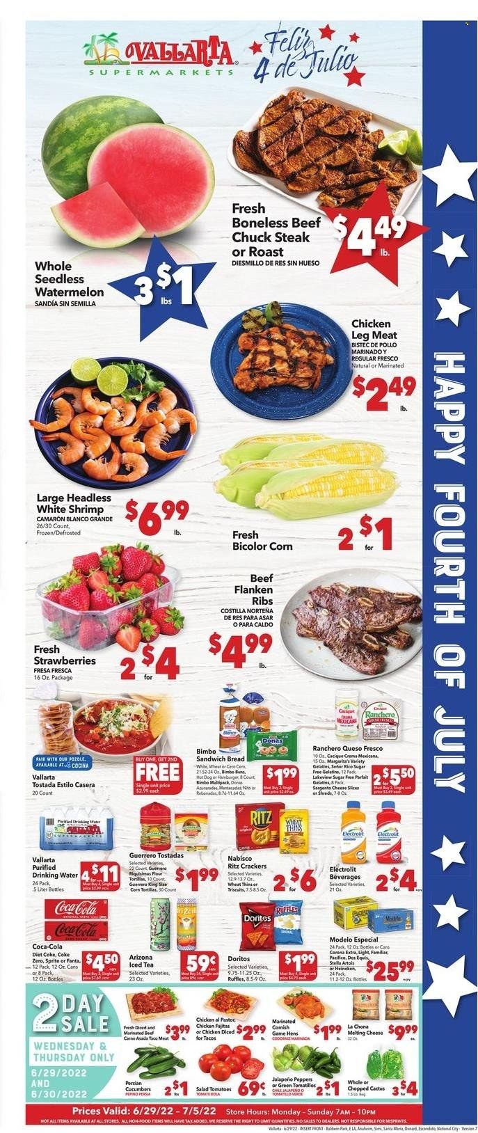 Vallarta (CA) Weekly Ad Flyer June 30 to July 7