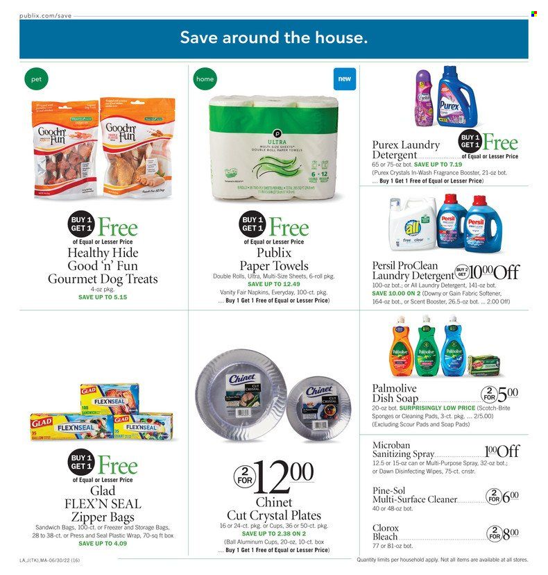 Publix (AL, FL, GA, NC, SC, TN) Weekly Ad Flyer June 30 to July 7