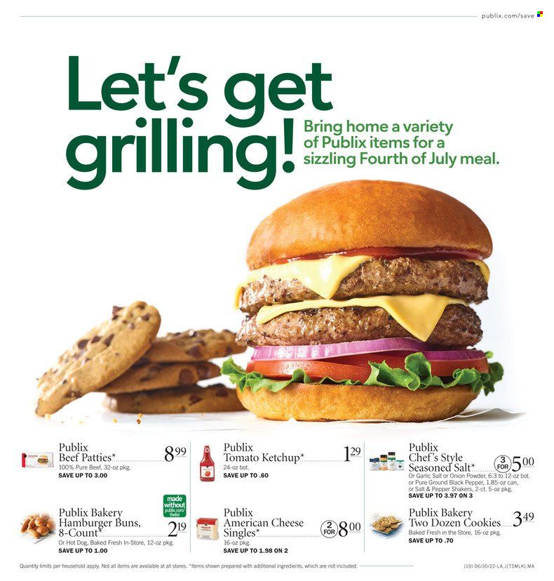 Publix (AL, FL, GA, NC, SC, TN) Weekly Ad Flyer June 30 to July 7