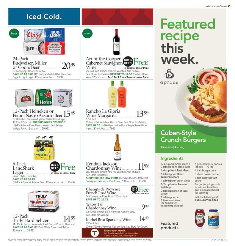 Publix (AL, FL, GA, NC, SC, TN) Weekly Ad Flyer June 30 to July 7