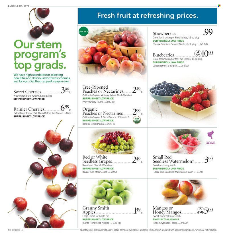 Publix (AL, FL, GA, NC, SC, TN) Weekly Ad Flyer June 30 to July 7