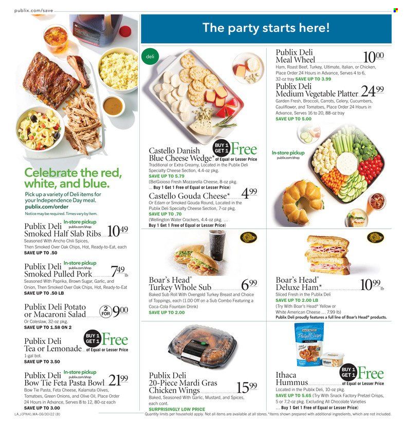 Publix (AL, FL, GA, NC, SC, TN) Weekly Ad Flyer June 30 to July 7
