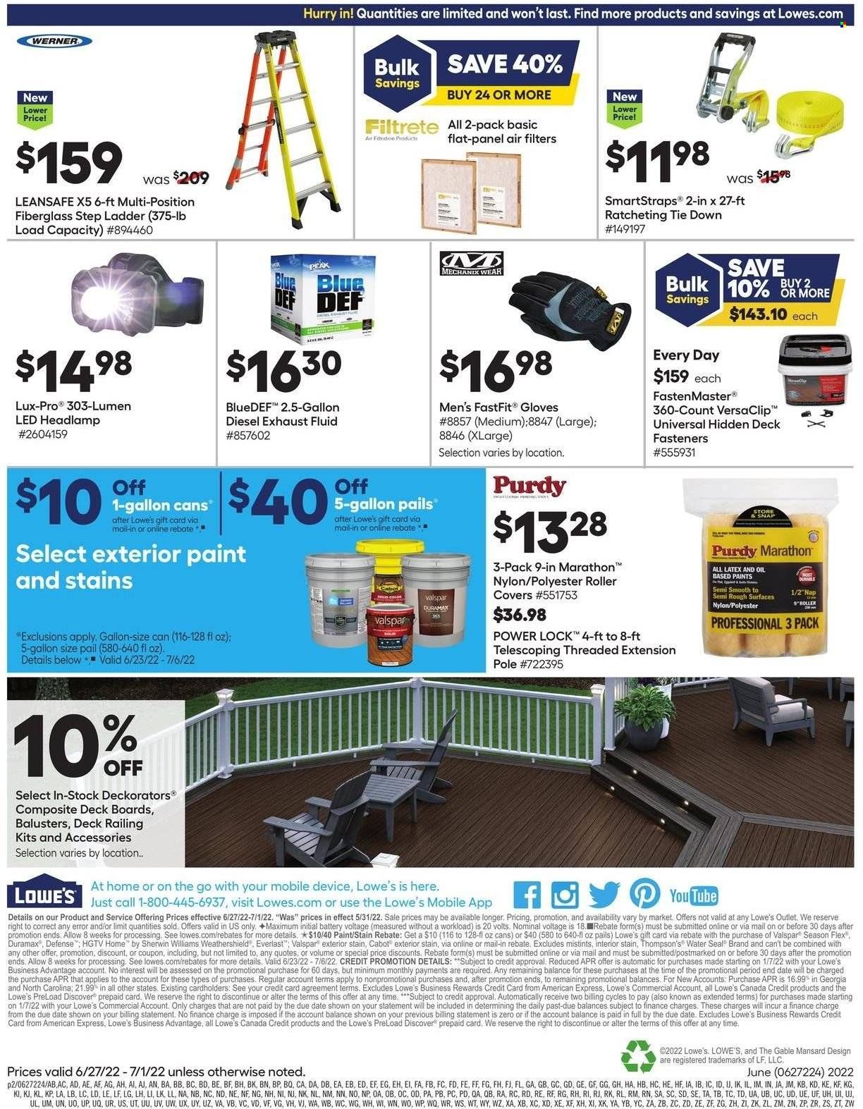 Lowe's Weekly Ad Flyer June 30 to July 7