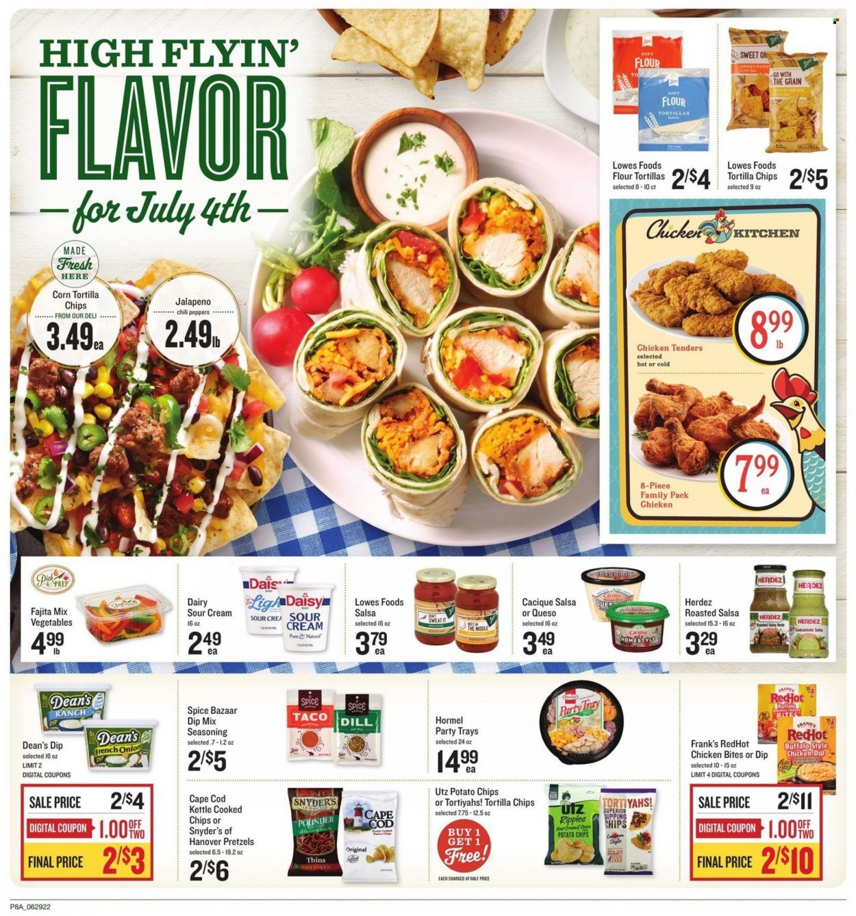 Lowes Foods (NC, SC) Weekly Ad Flyer June 30 to July 7