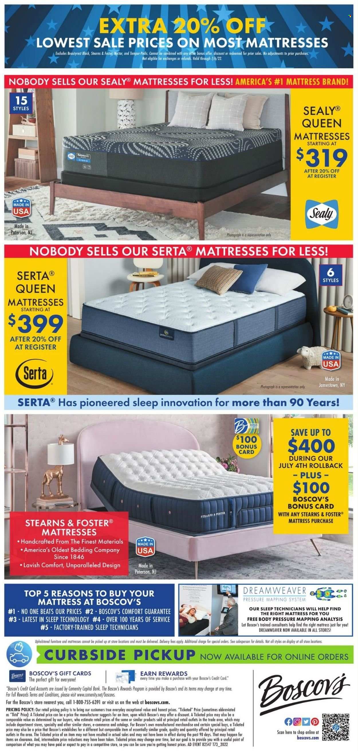Boscov's (CT, DE, MD, NJ, NY, PA) Weekly Ad Flyer June 30 to July 7