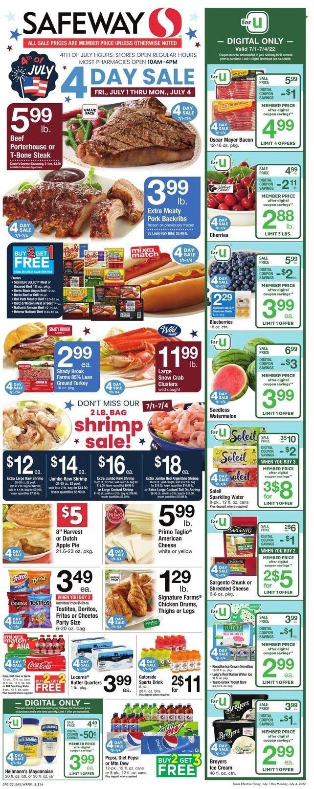 Safeway (MD, VA) Weekly Ad Flyer June 30 to July 7