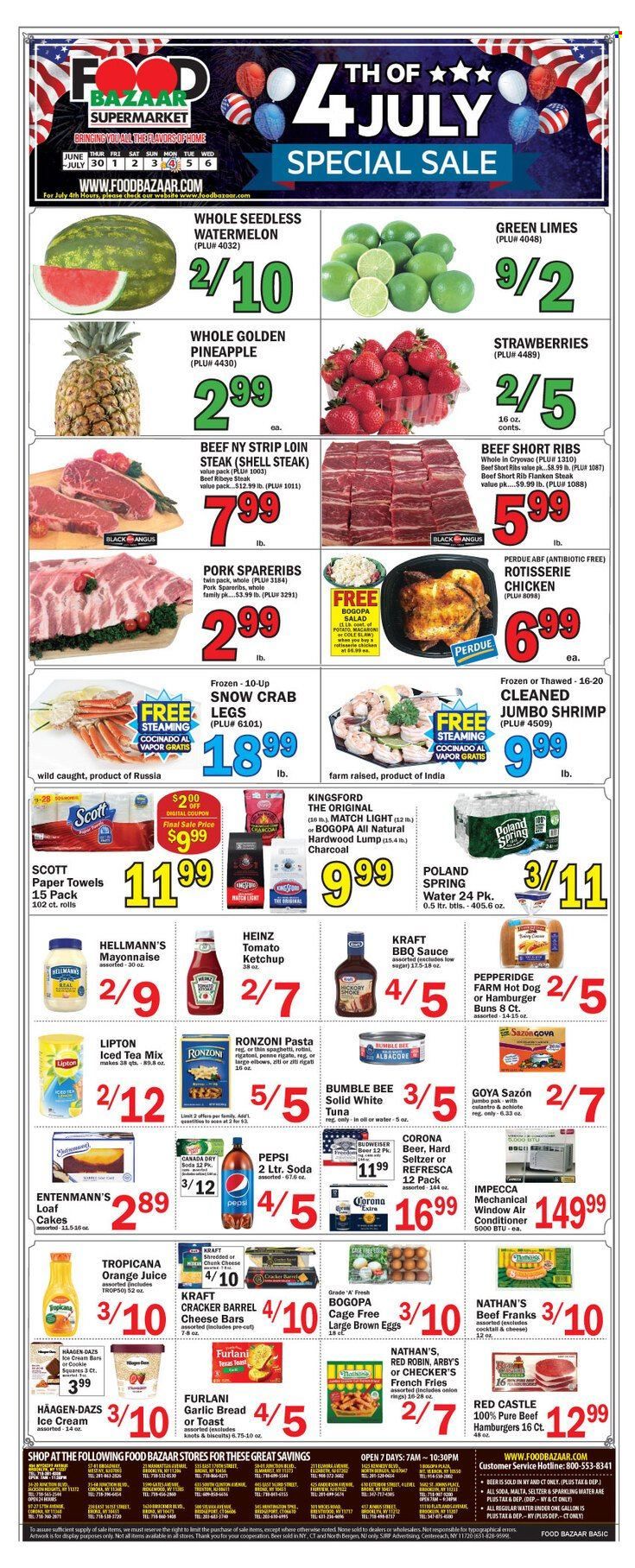 Food Bazaar (CT, NJ, NY) Weekly Ad Flyer June 30 to July 7