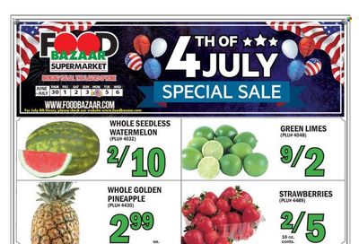 Food Bazaar (CT, NJ, NY) Weekly Ad Flyer June 30 to July 7
