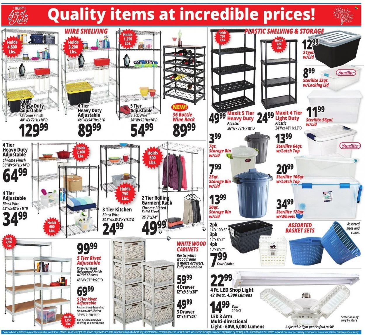 Ocean State Job Lot (CT, MA, ME, NH, NJ, NY, RI) Weekly Ad Flyer June 30 to July 7