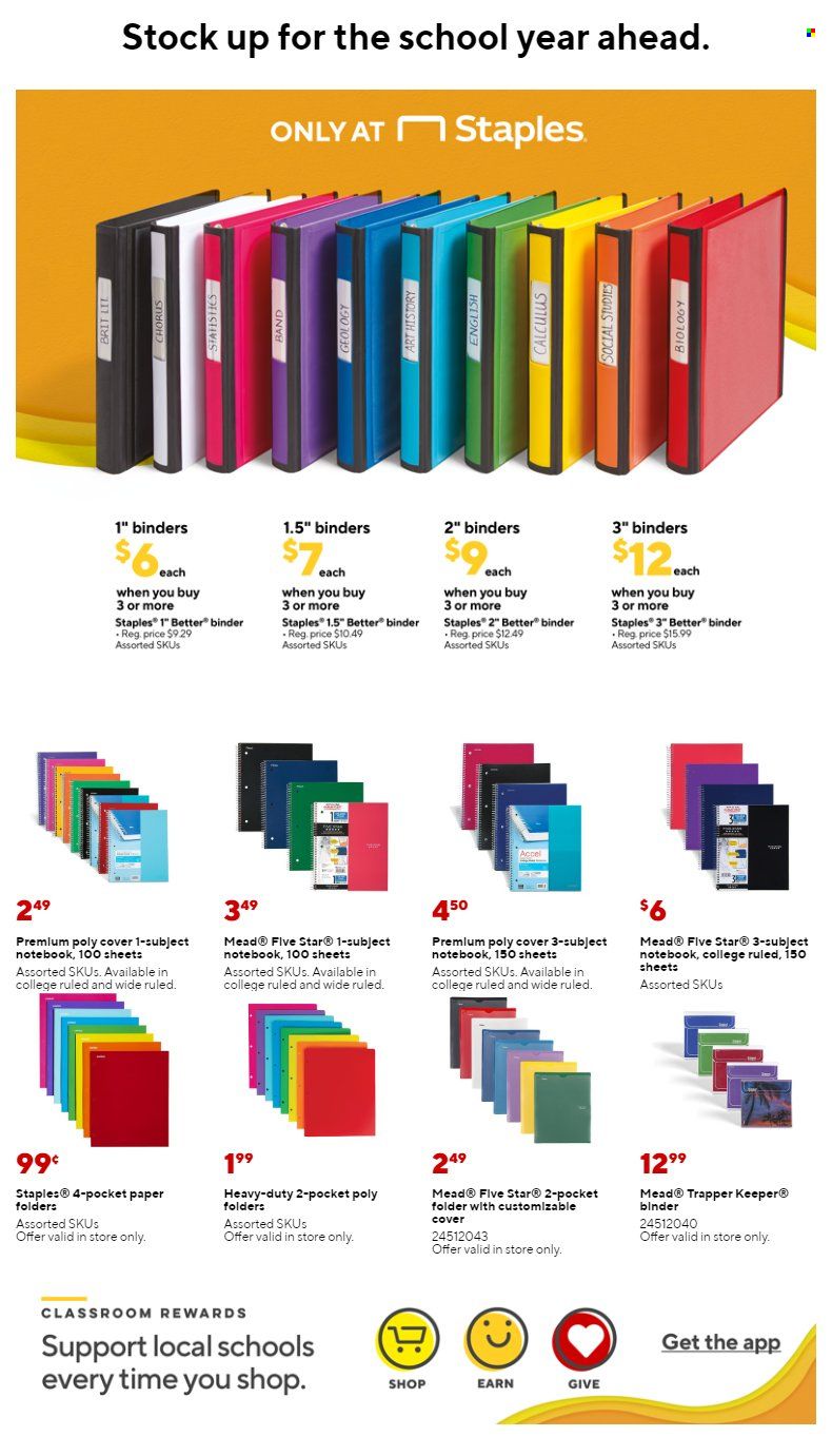 Staples Weekly Ad Flyer June 30 to July 7