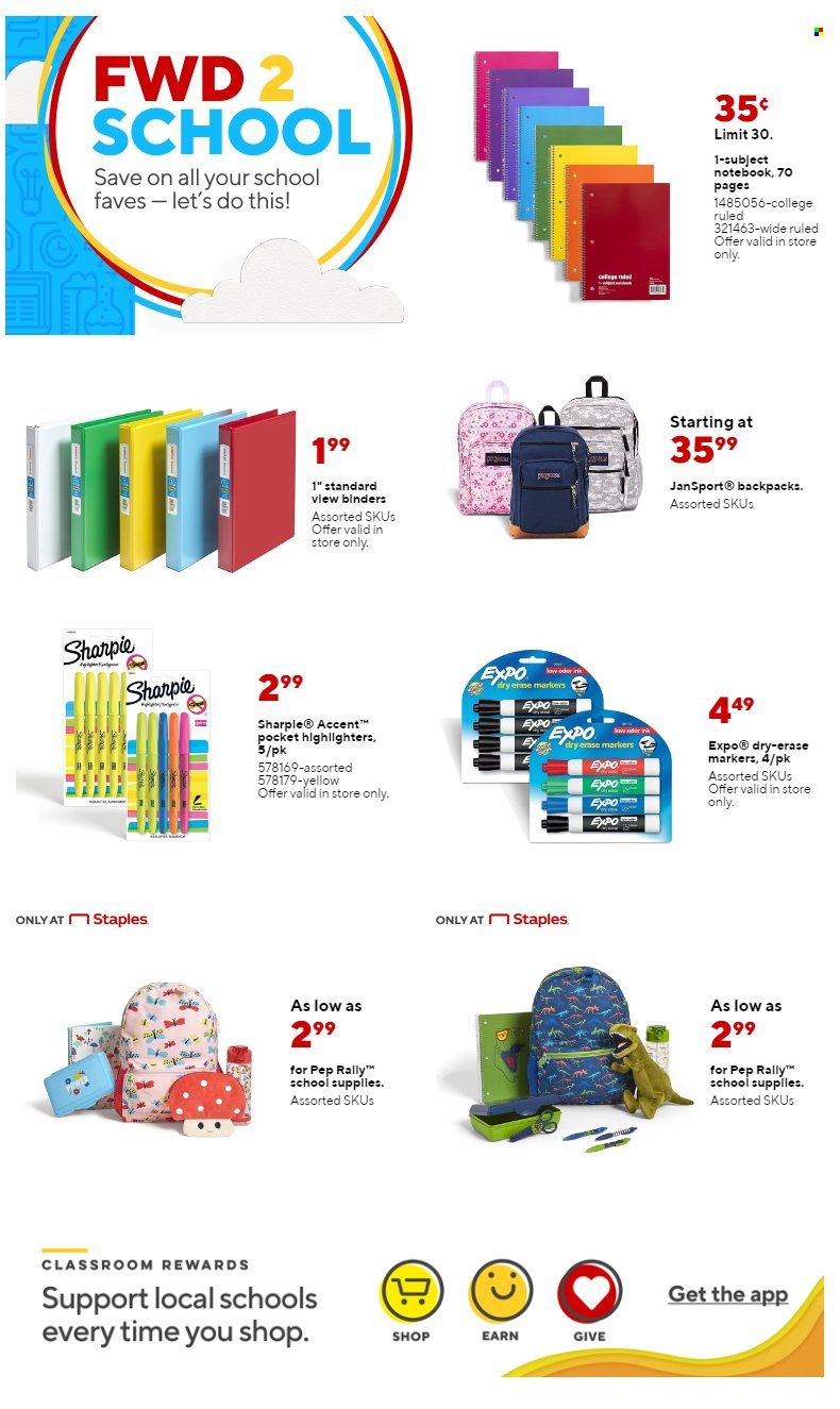 Staples Weekly Ad Flyer June 30 to July 7