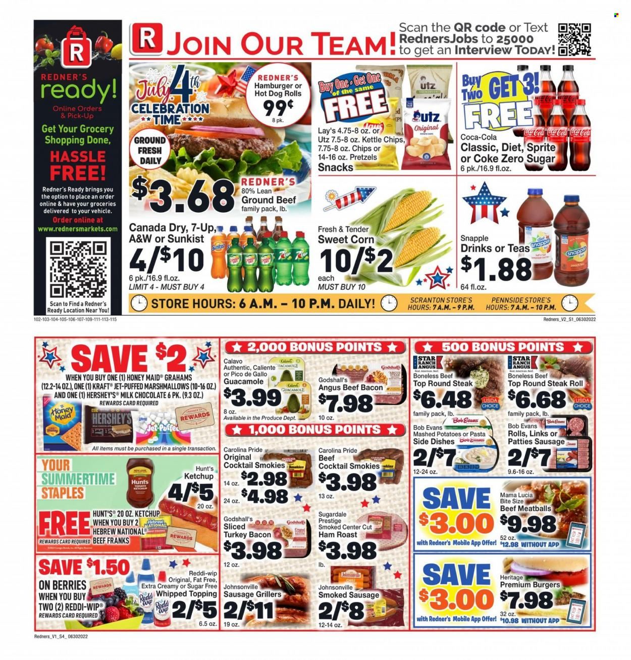 Redner's Markets (DE, MD, PA) Weekly Ad Flyer June 30 to July 7