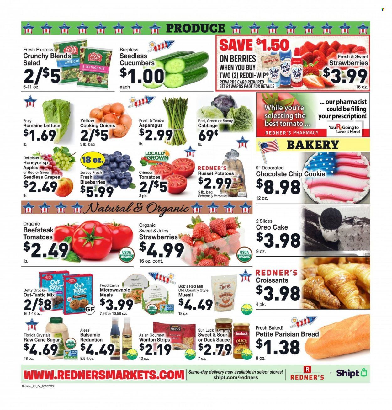 Redner's Markets (DE, MD, PA) Weekly Ad Flyer June 30 to July 7