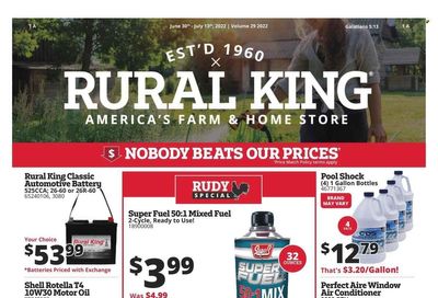 Rural King Weekly Ad Flyer June 30 to July 7