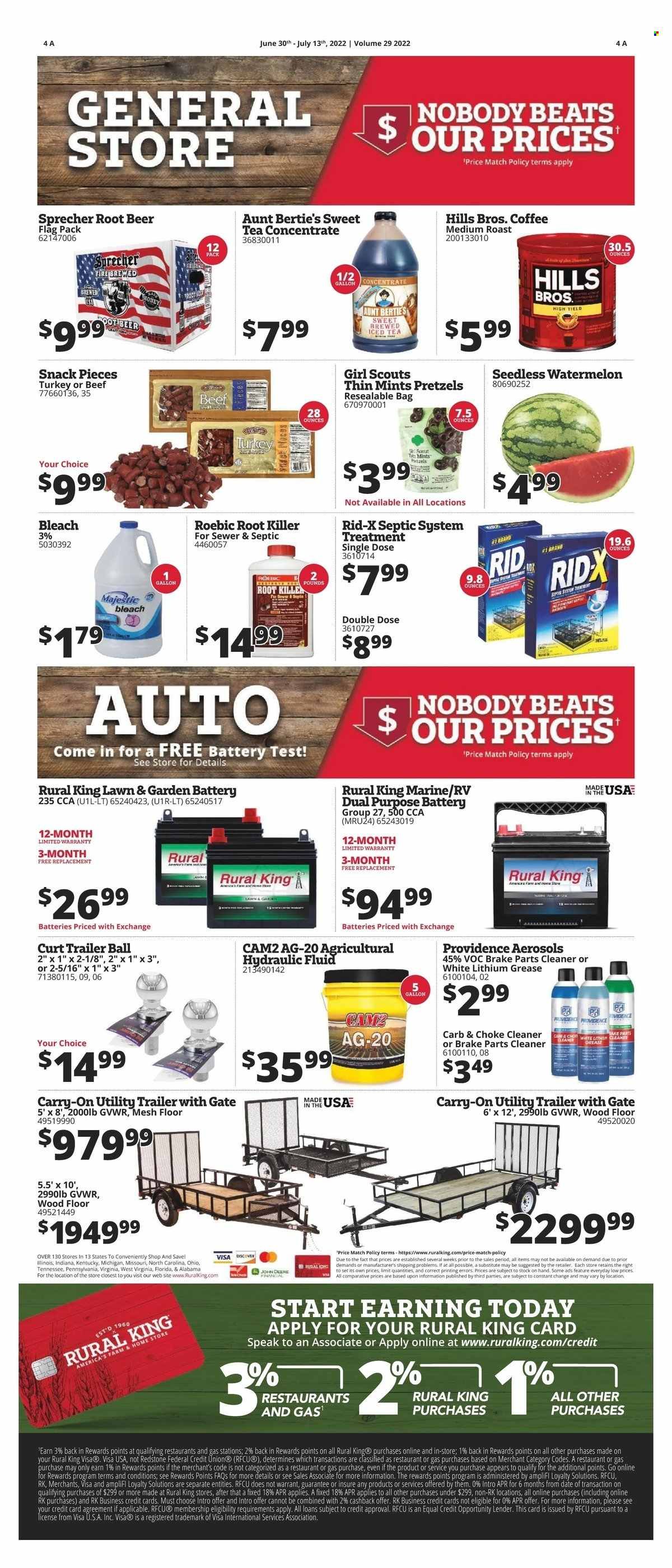 Rural King Weekly Ad Flyer June 30 to July 7