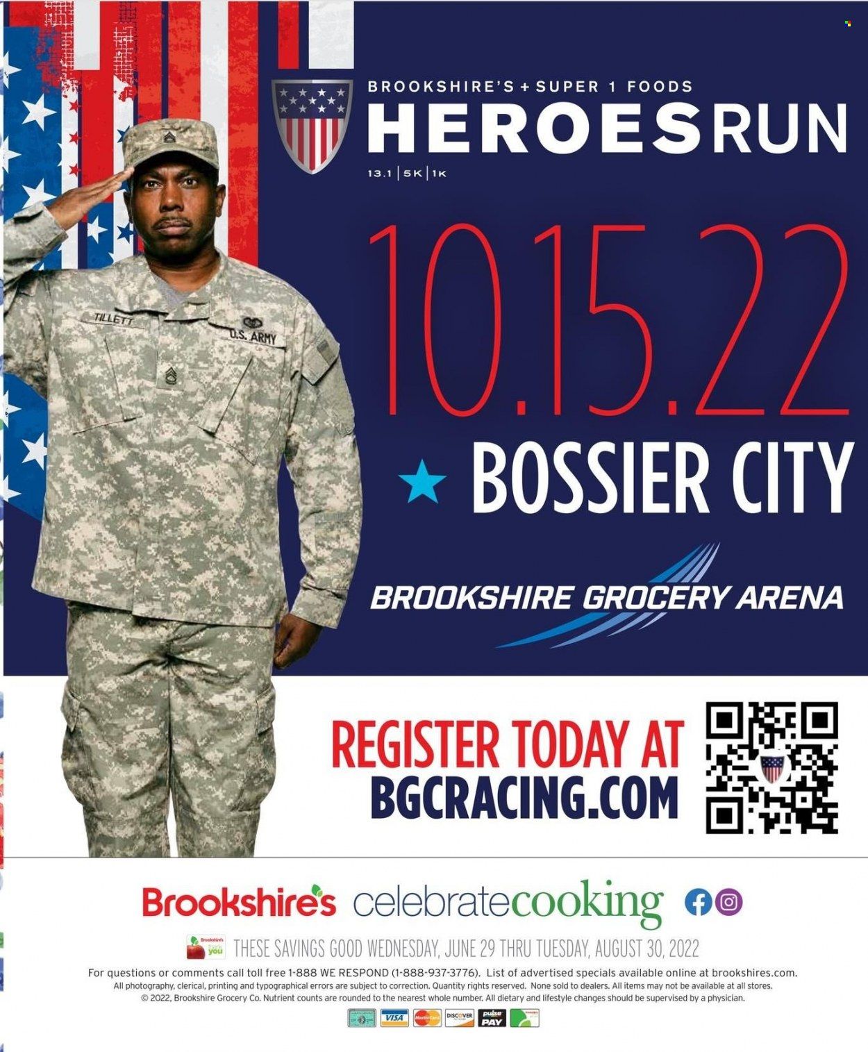 Brookshires (AR, LA, TX) Weekly Ad Flyer Specials June 29 to August 30, 2022